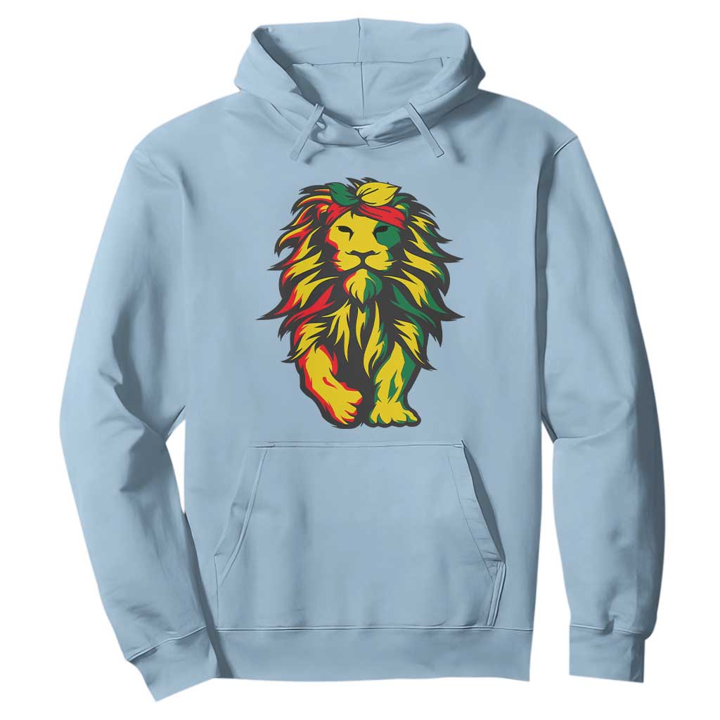 Juneteenth Lion Hoodie Cool Black History African American Pride