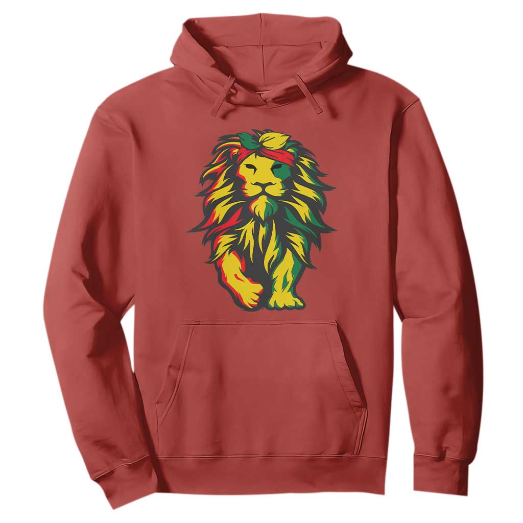 Juneteenth Lion Hoodie Cool Black History African American Pride