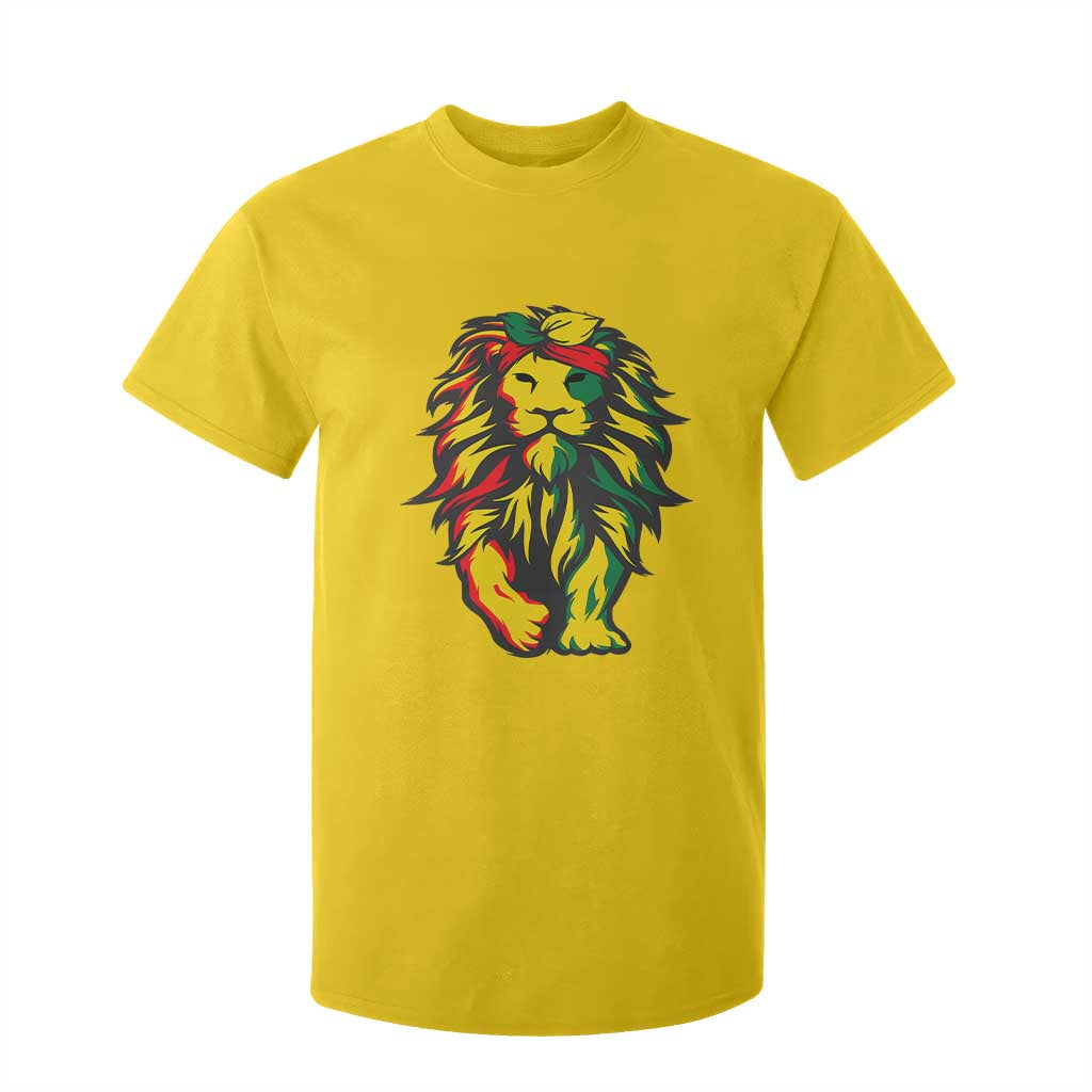 Juneteenth Lion T Shirt For Kid Cool Black History African American Pride