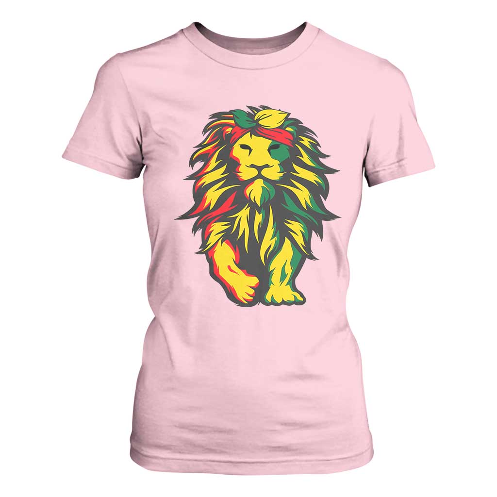 Juneteenth Lion T Shirt For Women Cool Black History African American Pride