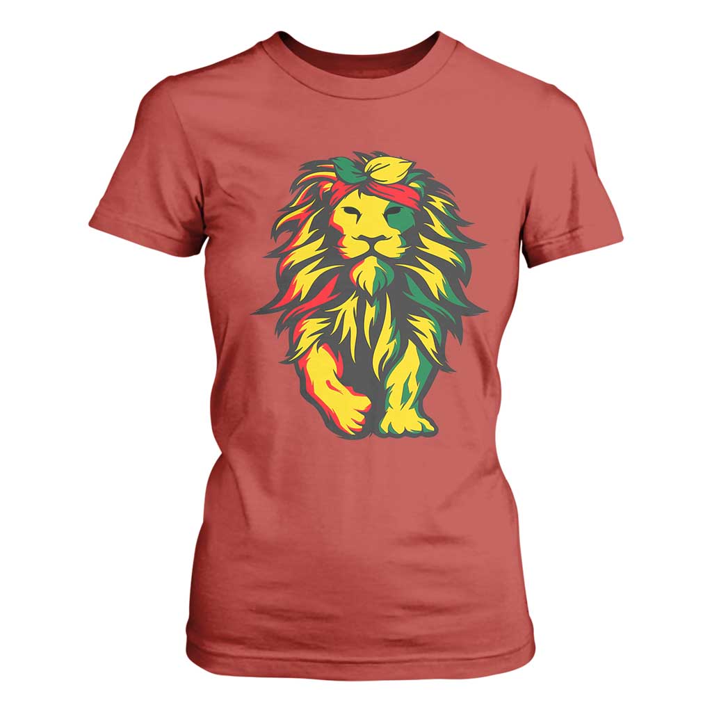 Juneteenth Lion T Shirt For Women Cool Black History African American Pride