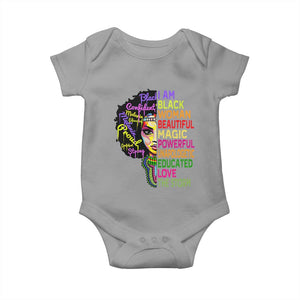 Black History Baby Onesie I Am The Storm Women Juneteenth