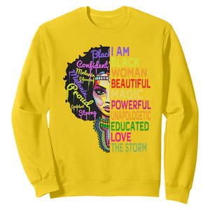 Black History Sweatshirt I Am The Storm Women Juneteenth