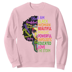 Black History Sweatshirt I Am The Storm Women Juneteenth