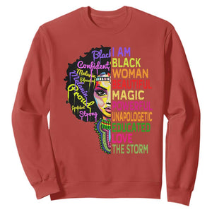 Black History Sweatshirt I Am The Storm Women Juneteenth