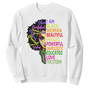 Black History Sweatshirt I Am The Storm Women Juneteenth