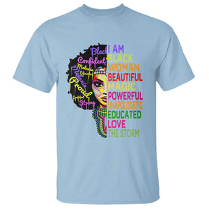 Black History T Shirt I Am The Storm Women Juneteenth