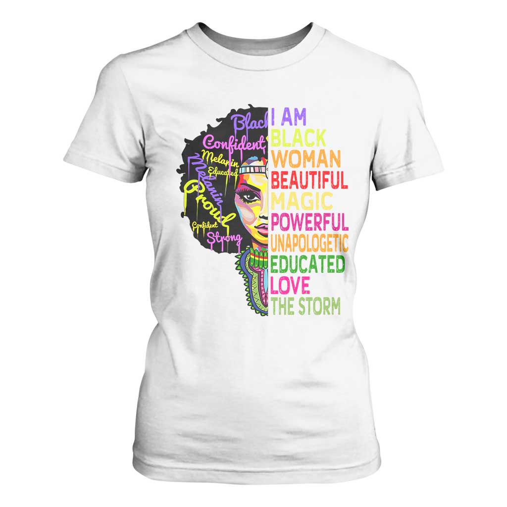 Black History T Shirt For Women I Am The Storm Women Juneteenth