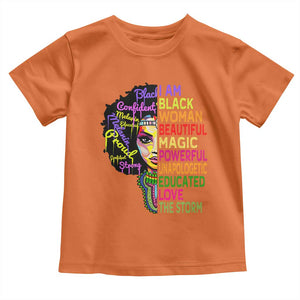 Black History Toddler T Shirt I Am The Storm Women Juneteenth