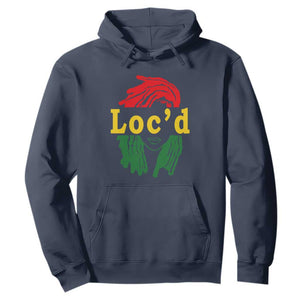Locd Hair Girl Hoodie Black Woman Melanin Girl Juneteenth