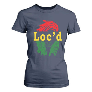 Locd Hair Girl T Shirt For Women Black Woman Melanin Girl Juneteenth