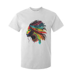 Proud Afro Roots T Shirt For Kid Rainbow Dashiki African Tribal Woman Natural Hair