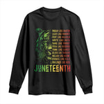Juneteenth Long Sleeve Shirt Dream Like Leaders