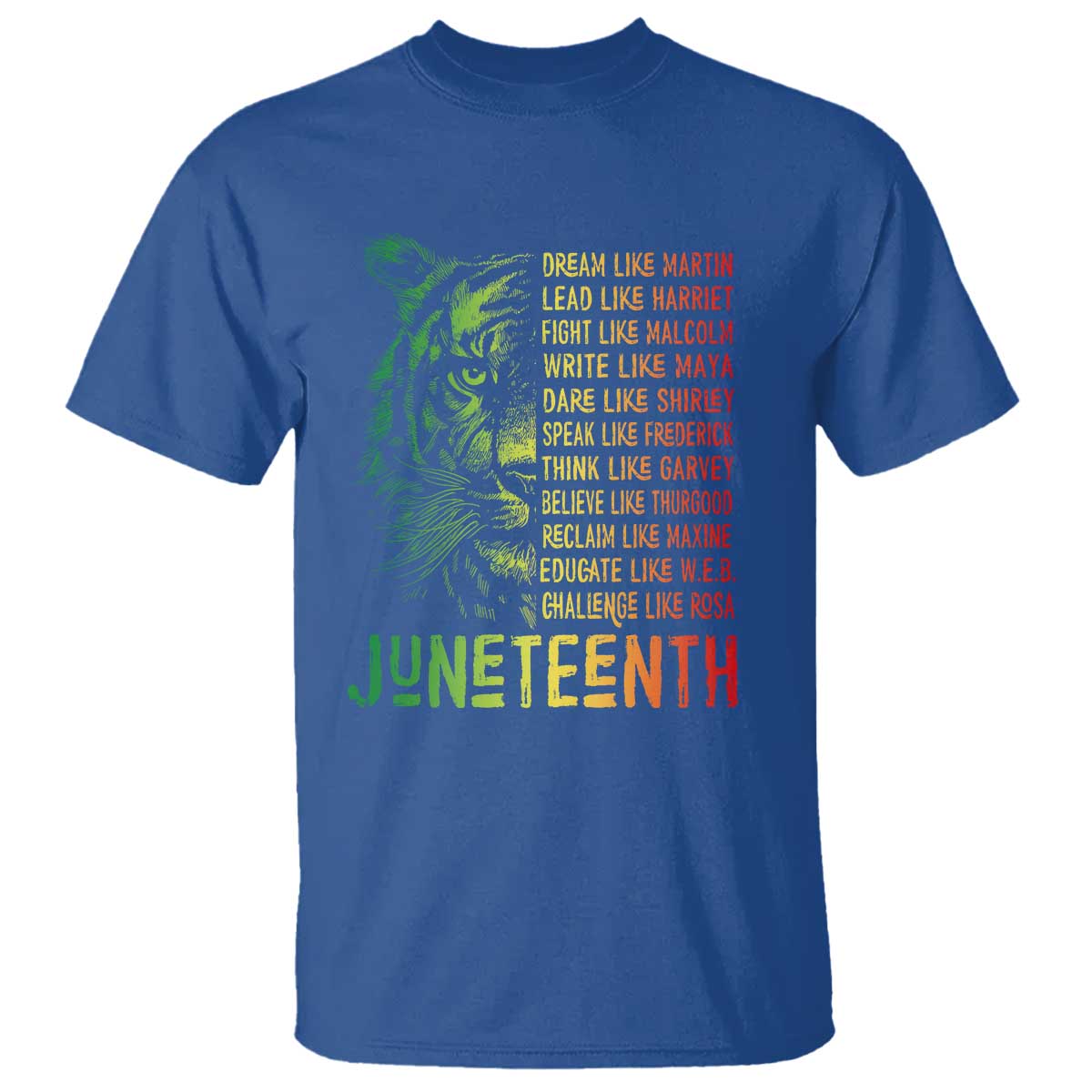 Juneteenth T Shirt Dream Like Leaders