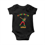Funny Black History Baby Onesie Dabbing Black Princess Juneteenth 1865