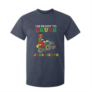Black Boy Gamer T Shirt For Kid I'm Ready To Crush Juneteenth for Boys Toddler