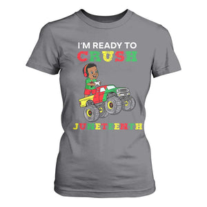 Black Boy Gamer T Shirt For Women I'm Ready To Crush Juneteenth for Boys Toddler