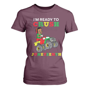 Black Boy Gamer T Shirt For Women I'm Ready To Crush Juneteenth for Boys Toddler