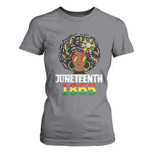 Afro Black Queen Juneteenth 1865 T Shirt For Women