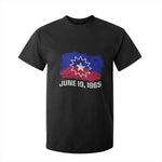 Juneteenth Flag 1865 T Shirt For Kid Black Freedom Black History