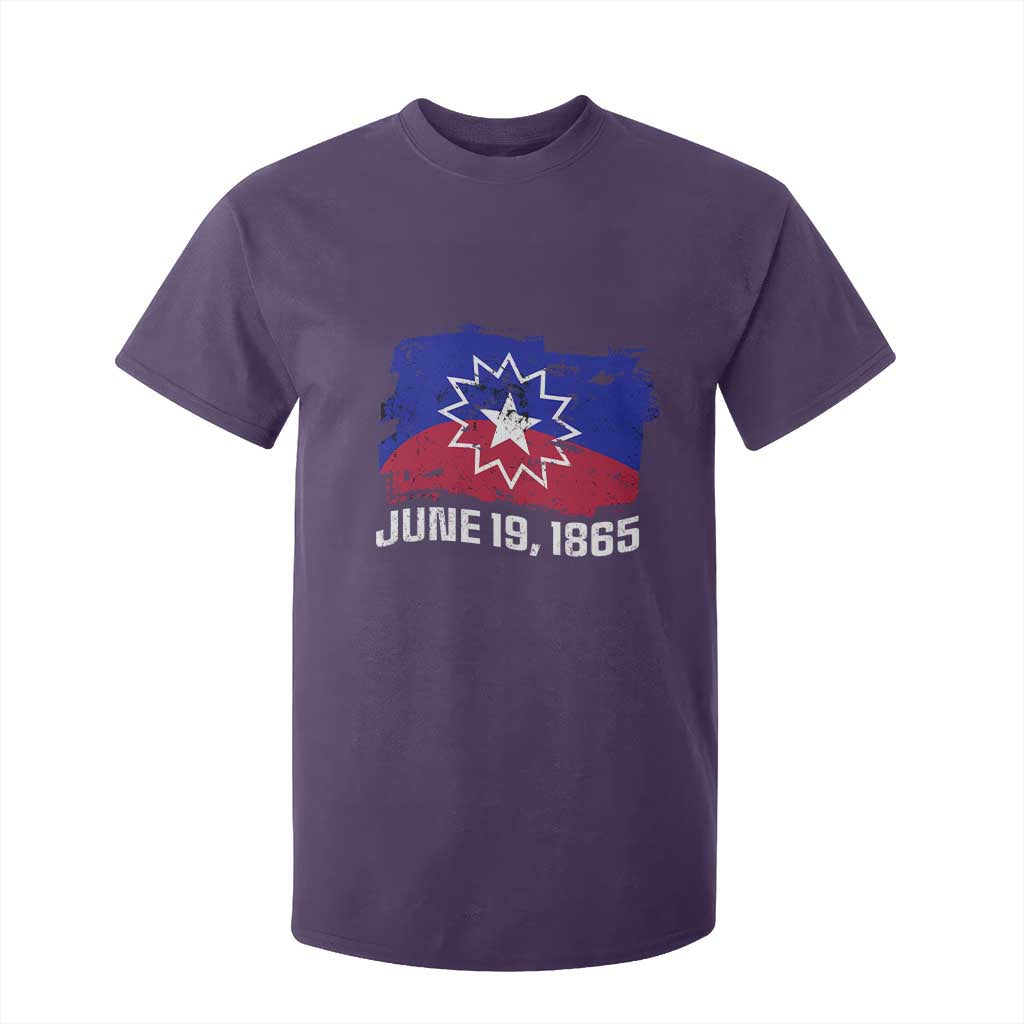 Juneteenth Flag 1865 T Shirt For Kid Black Freedom Black History
