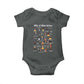 ABCs of Black History Pride Baby Onesie Juneteenth Black Freedom