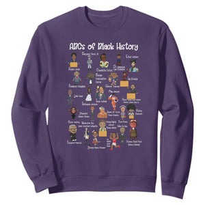 ABCs of Black History Pride Sweatshirt Juneteenth Black Freedom