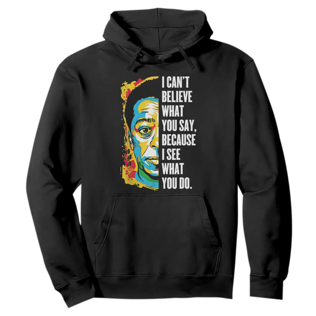James Baldwin Graffiti Art Hoodie Juneteenth Black History Month