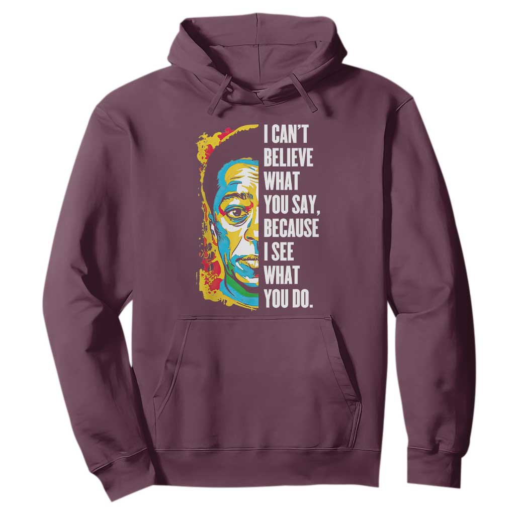 James Baldwin Graffiti Art Hoodie Juneteenth Black History Month