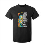James Baldwin Graffiti Art T Shirt For Kid Juneteenth Black History Month