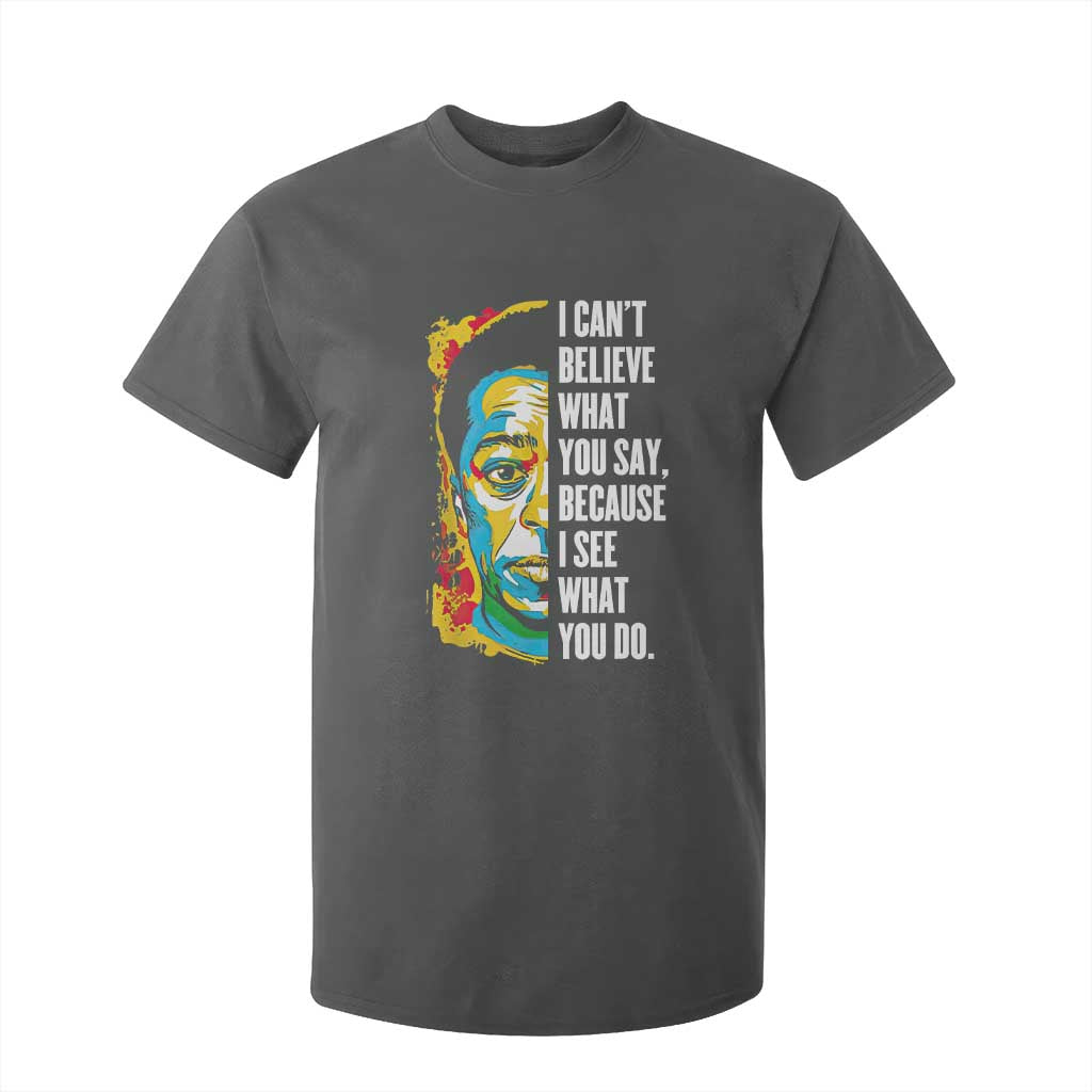James Baldwin Graffiti Art T Shirt For Kid Juneteenth Black History Month