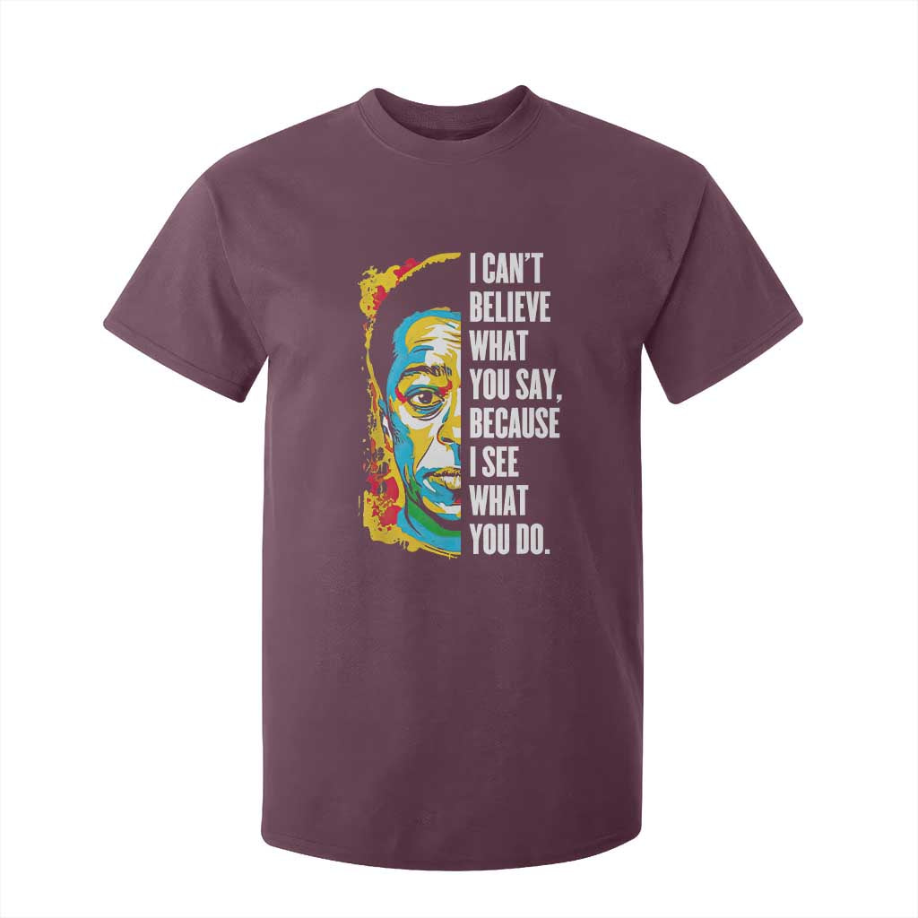 James Baldwin Graffiti Art T Shirt For Kid Juneteenth Black History Month