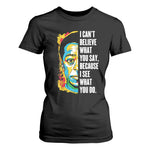 James Baldwin Graffiti Art T Shirt For Women Juneteenth Black History Month