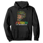 Juneteenth 1865 King Hoodie June 19th Black Freedom African American History