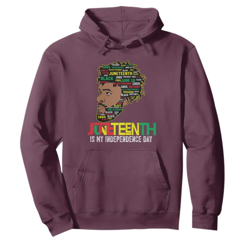 Juneteenth 1865 King Hoodie June 19th Black Freedom African American History