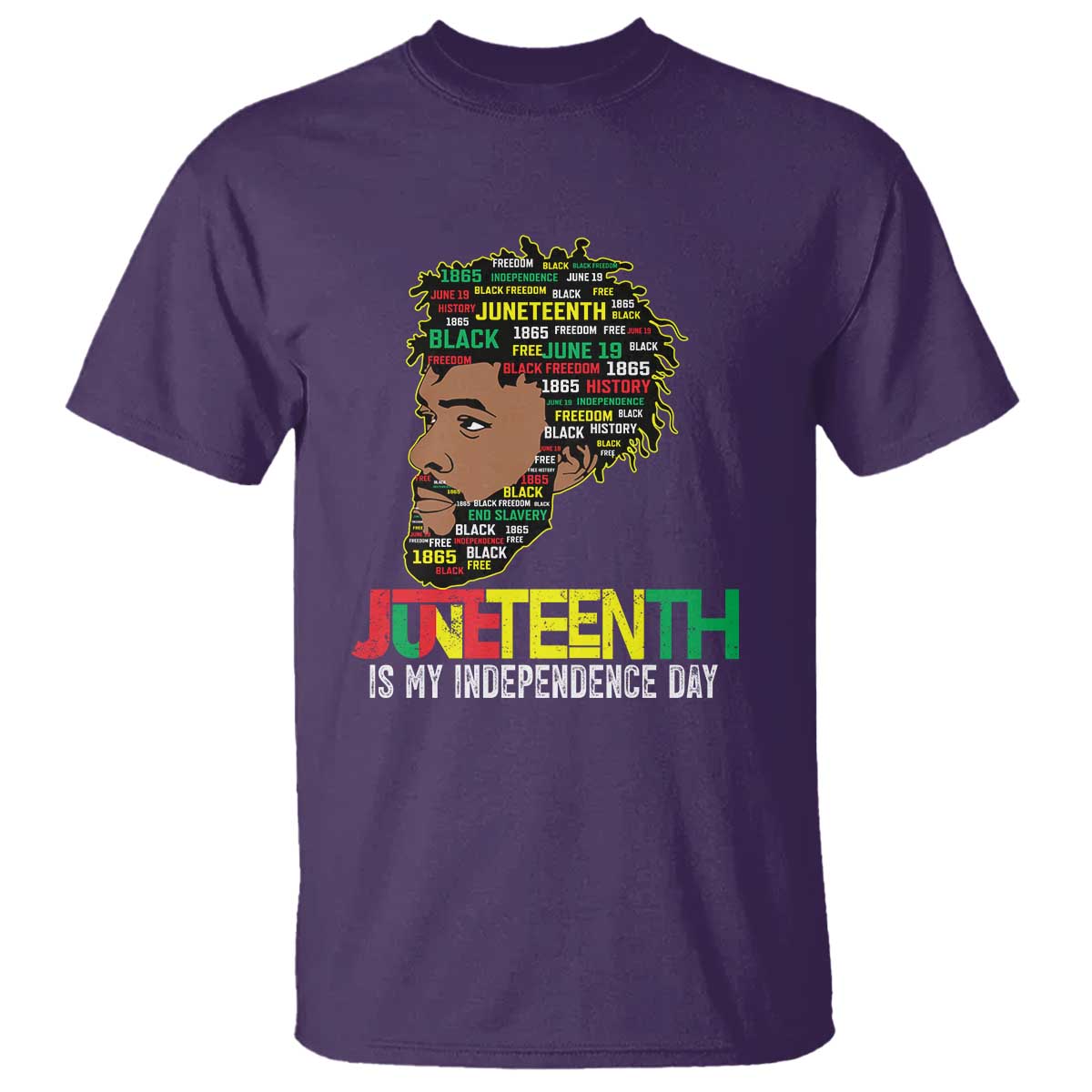 Juneteenth 1865 King T Shirt June 19th Black Freedom African American History