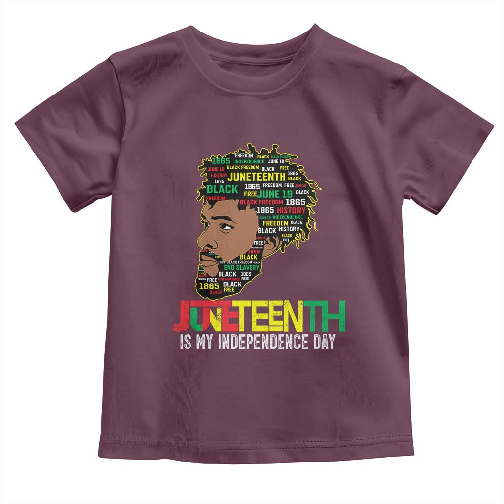 Juneteenth 1865 King Toddler T Shirt June 19th Black Freedom African American History