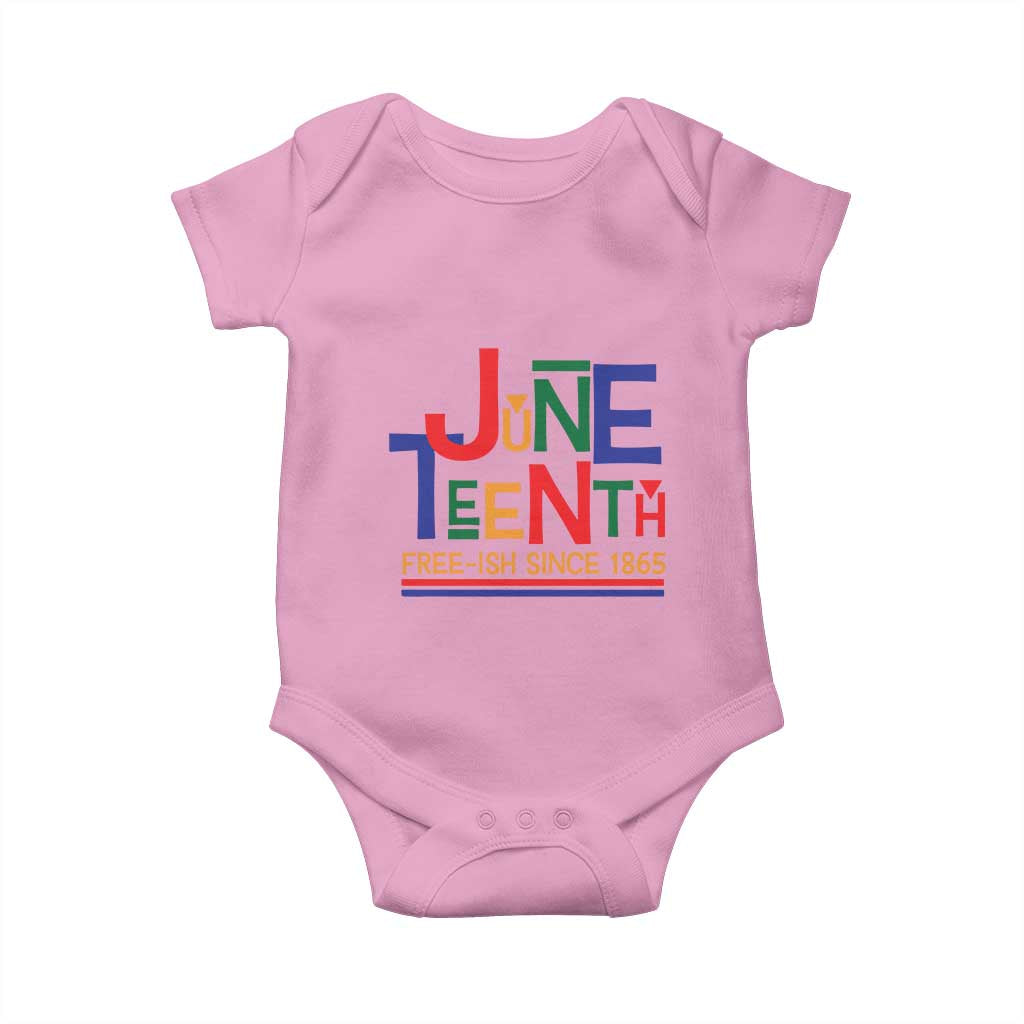 Free Ish Baby Onesie Juneteenth Celebration Since 1865 Retro