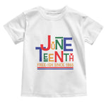 Free Ish Toddler T Shirt Juneteenth Celebration Since 1865 Retro