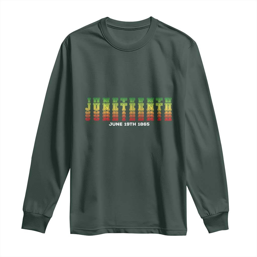 Juneteenth Is My Independence Day Long Sleeve Shirt