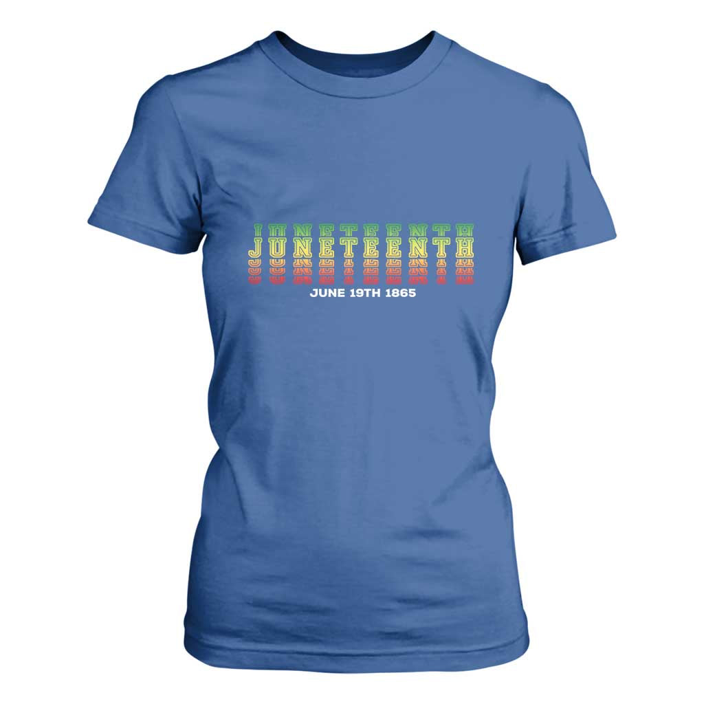 Juneteenth Is My Independence Day T Shirt For Women