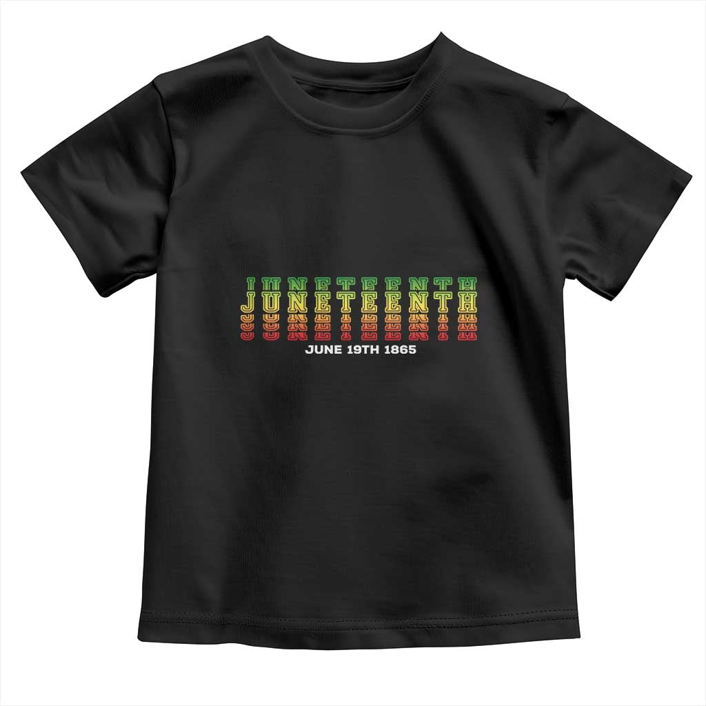 Juneteenth Is My Independence Day Toddler T Shirt