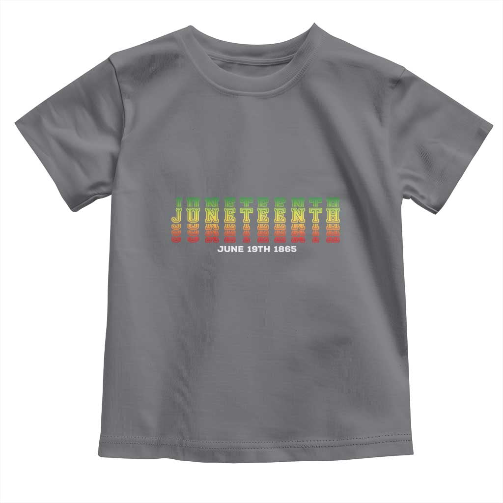 Juneteenth Is My Independence Day Toddler T Shirt