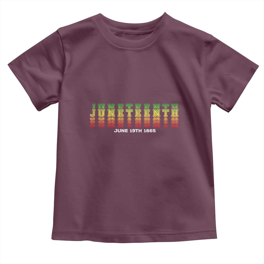 Juneteenth Is My Independence Day Toddler T Shirt