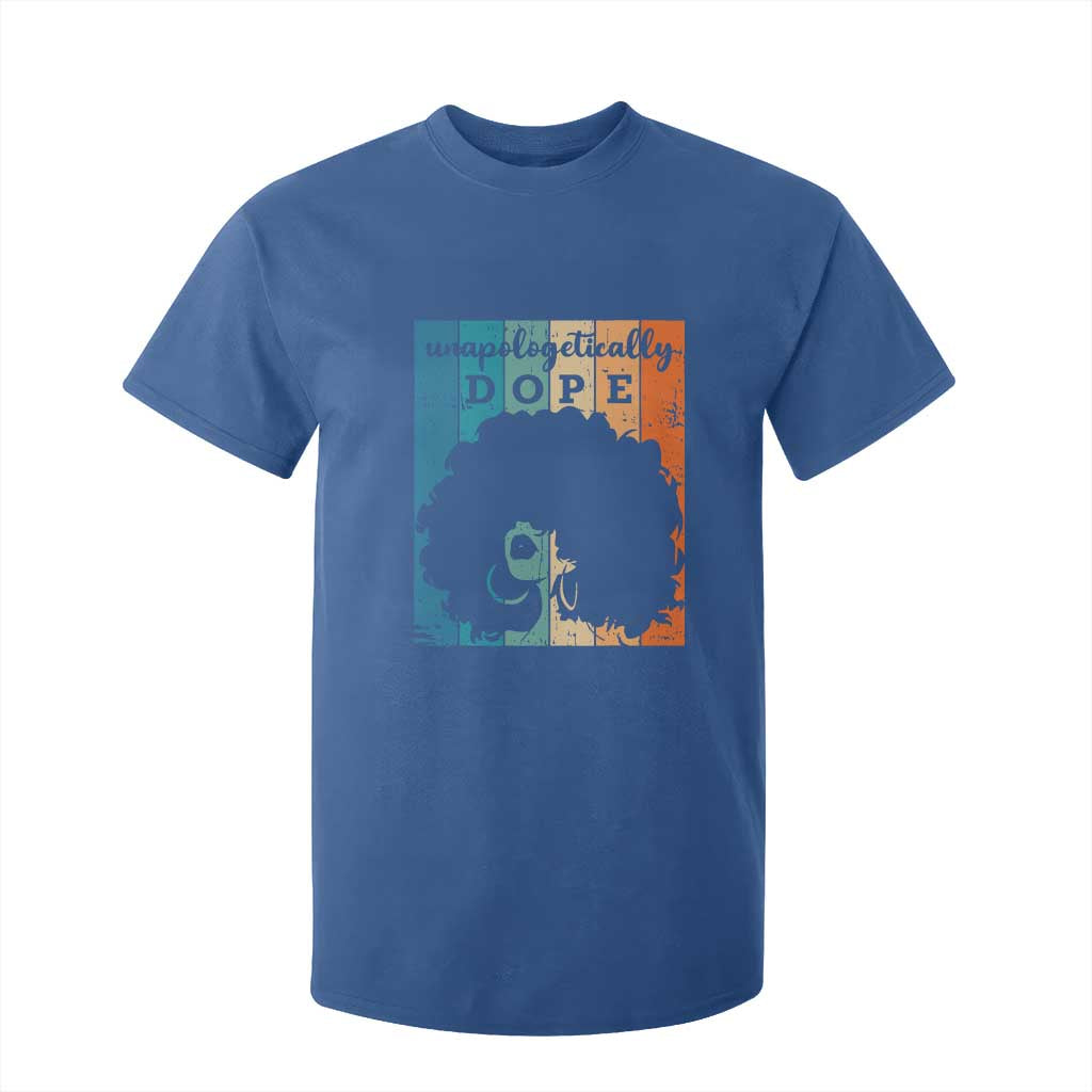 Unapologetically Dope Black T Shirt For Kid African American Pride