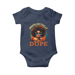 Black Women Unapologetically Dope Baby Onesie Juneteenth Black History