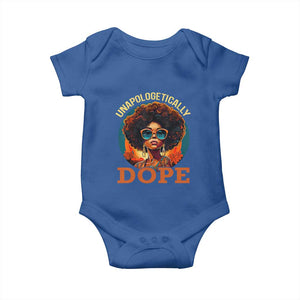 Black Women Unapologetically Dope Baby Onesie Juneteenth Black History