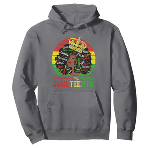 Black Women Hoodie Remembering My Ancestors Juneteenth Celebrate