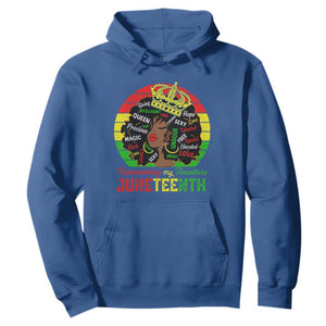 Black Women Hoodie Remembering My Ancestors Juneteenth Celebrate