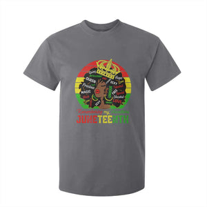 Black Women T Shirt For Kid Remembering My Ancestors Juneteenth Celebrate